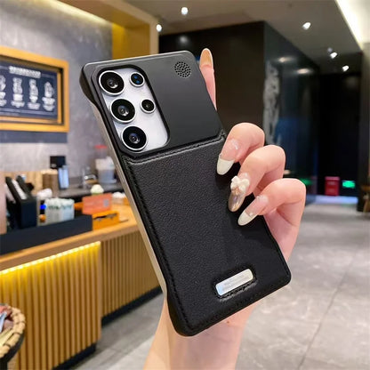Case Samsung Leather Magsafe