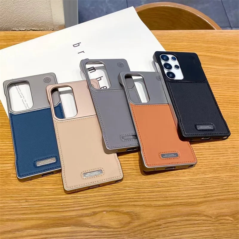 Case Samsung Leather Magsafe